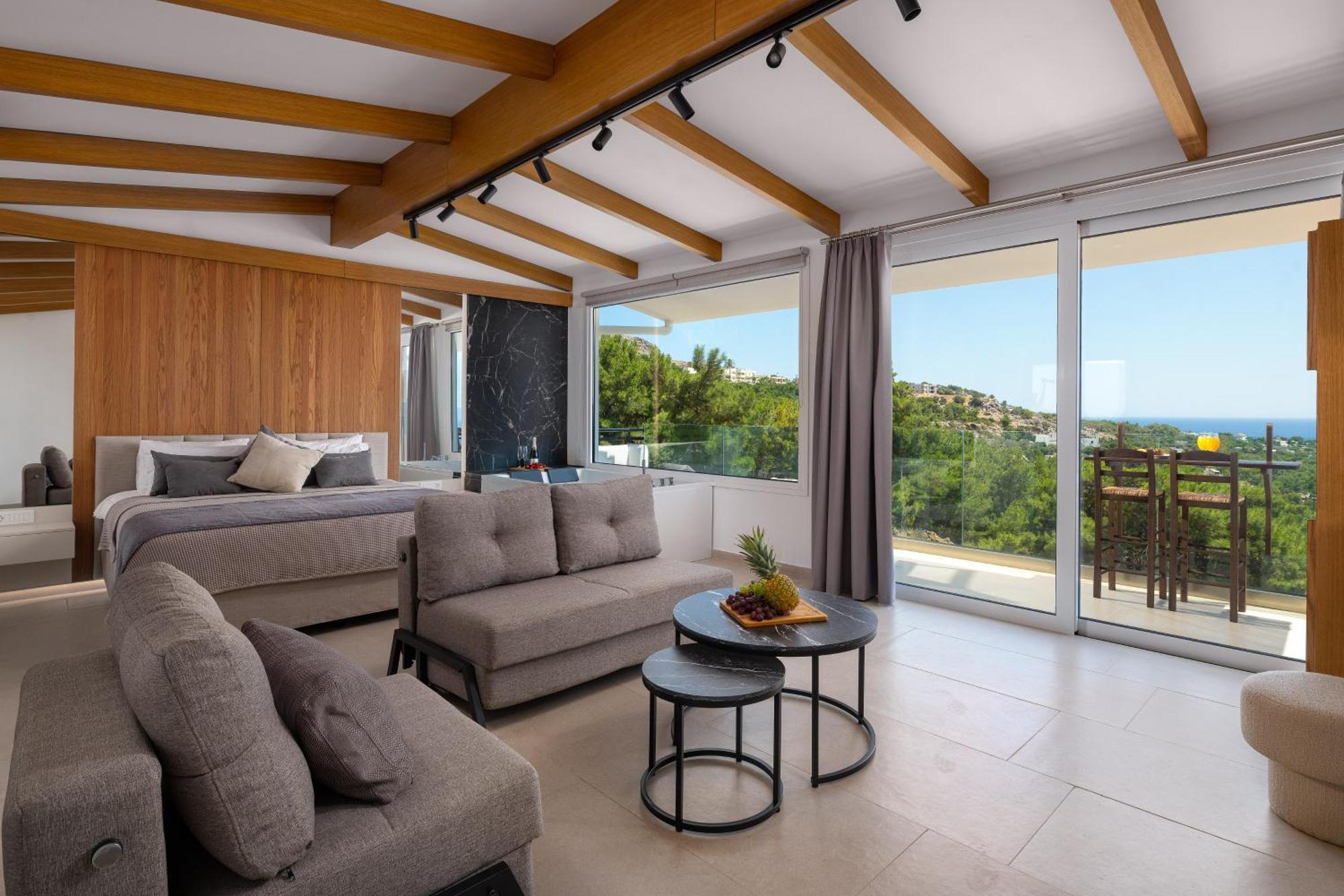 Pefkos View Suites & Maisonette Pefki  ภายนอก รูปภาพ